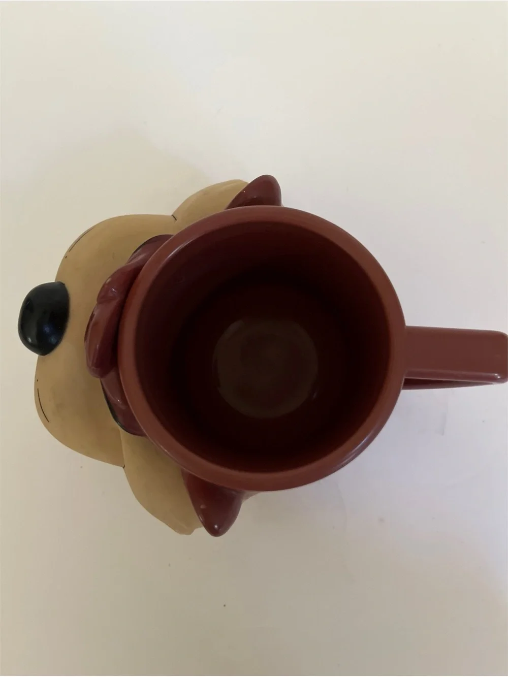 Vintage Looney Tunes Tasmanian Devil 3D Plastic Mug